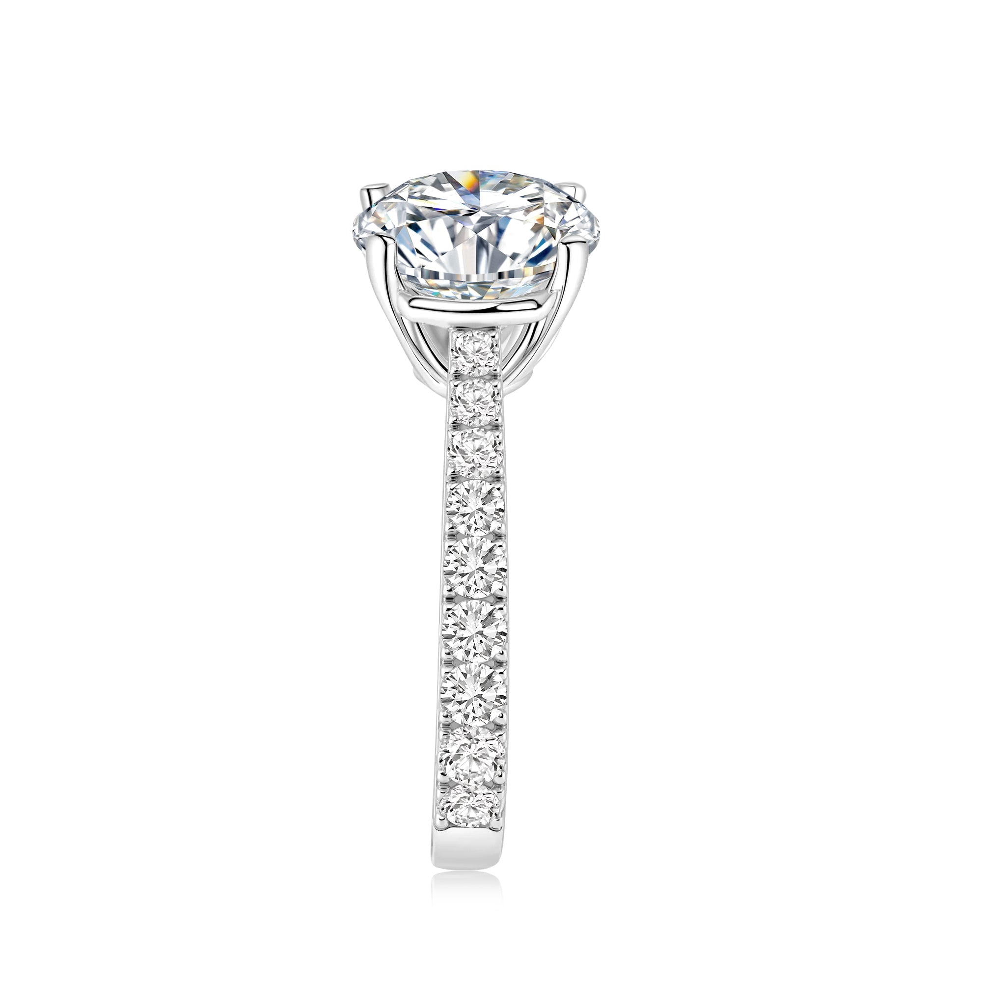 Classic Round Diamond Ring - Winfrey H.