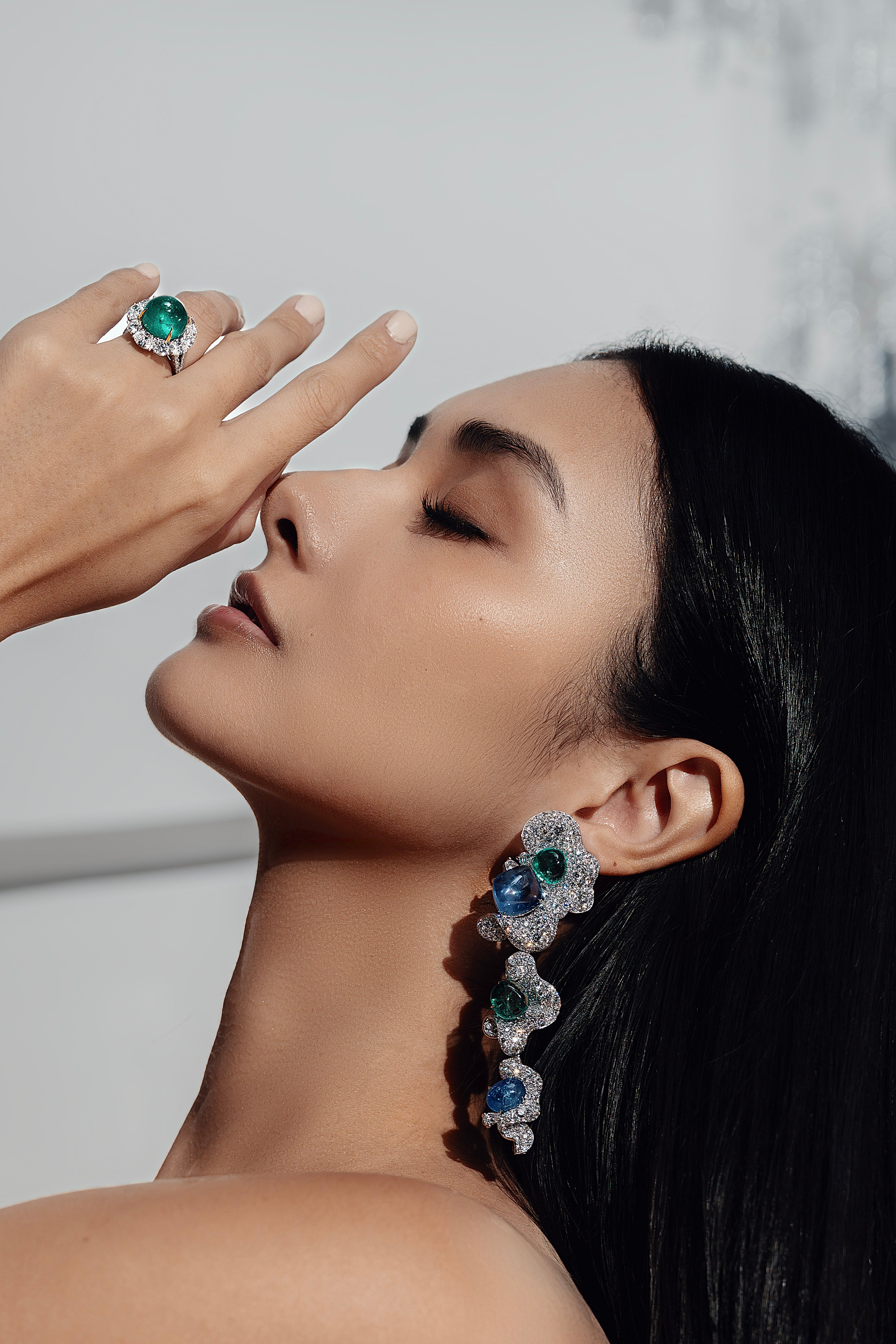 Colombian Emerald Diamond Ring - Winfrey H.