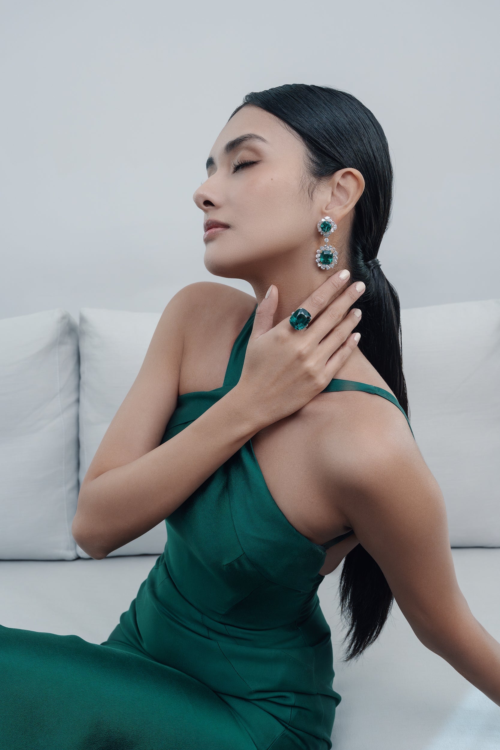 Eternal Heart Emerald Ring - Winfrey H.