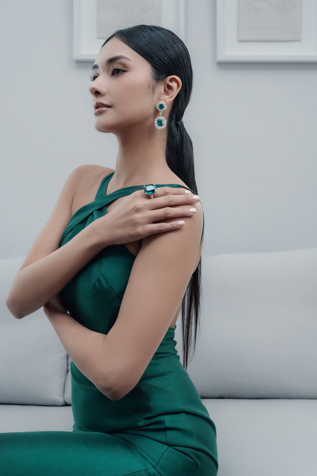 Eternal Heart Emerald Ring - Winfrey H.