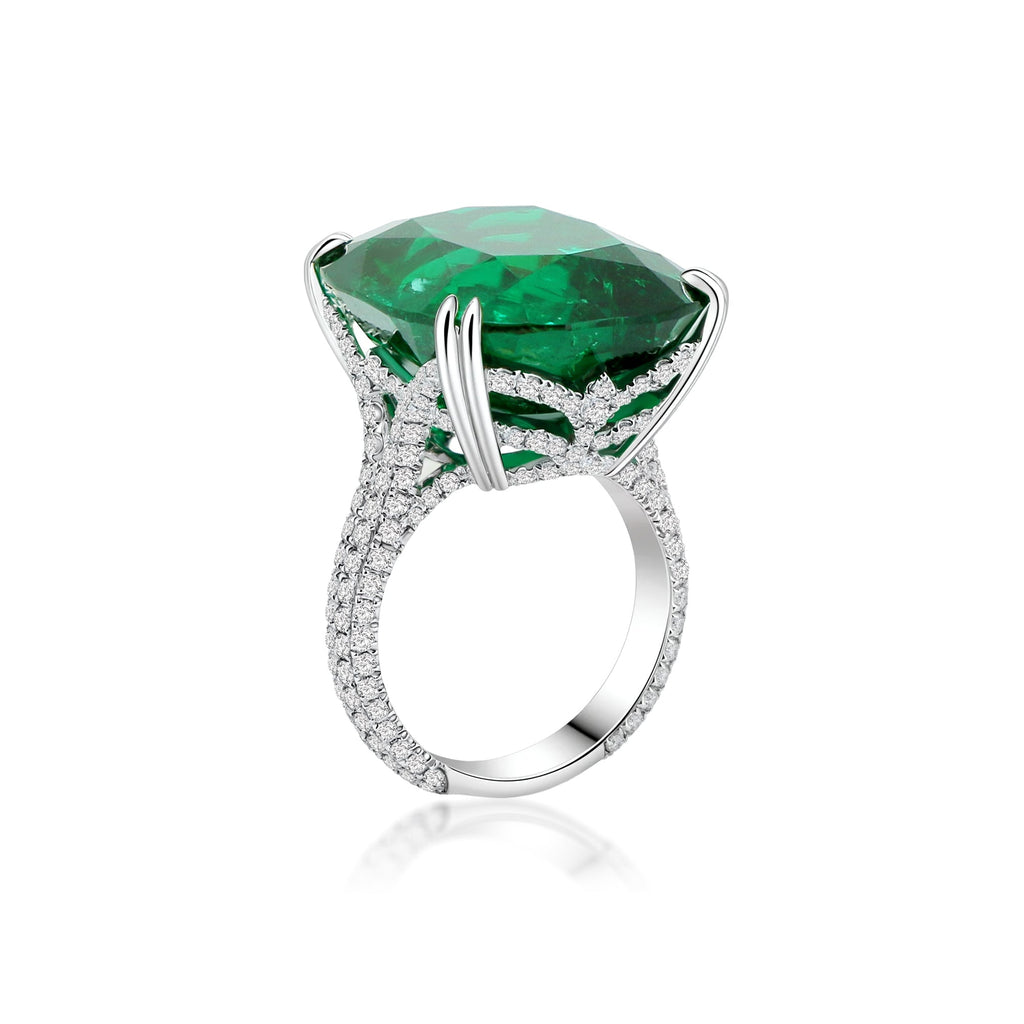 Eternal Heart Emerald Ring - Winfrey H.