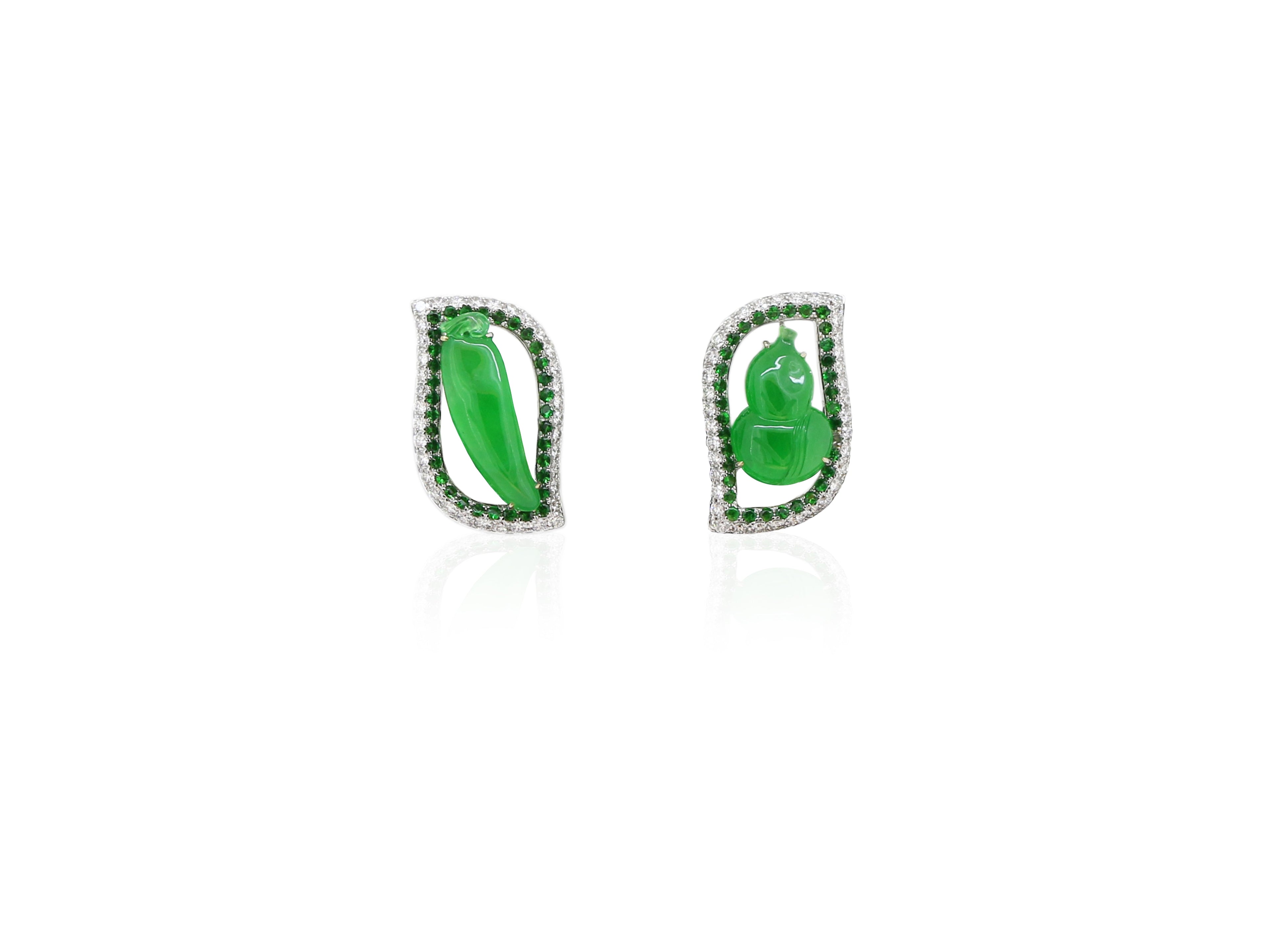 Jade Cufflinks - Winfrey H.