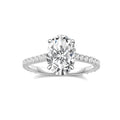 Oval Diamond Engagement Ring - Winfrey H.