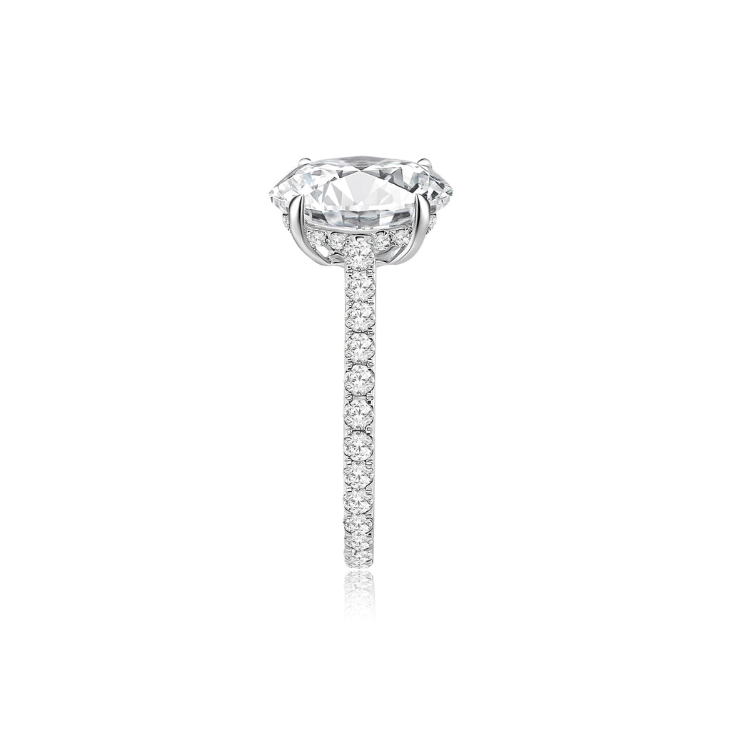 Oval Diamond Engagement Ring - Winfrey H.