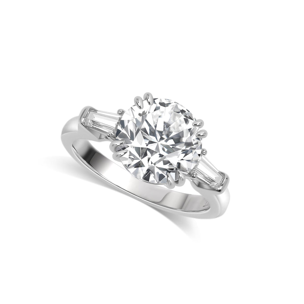Round Diamond Engagement Ring - Winfrey H.