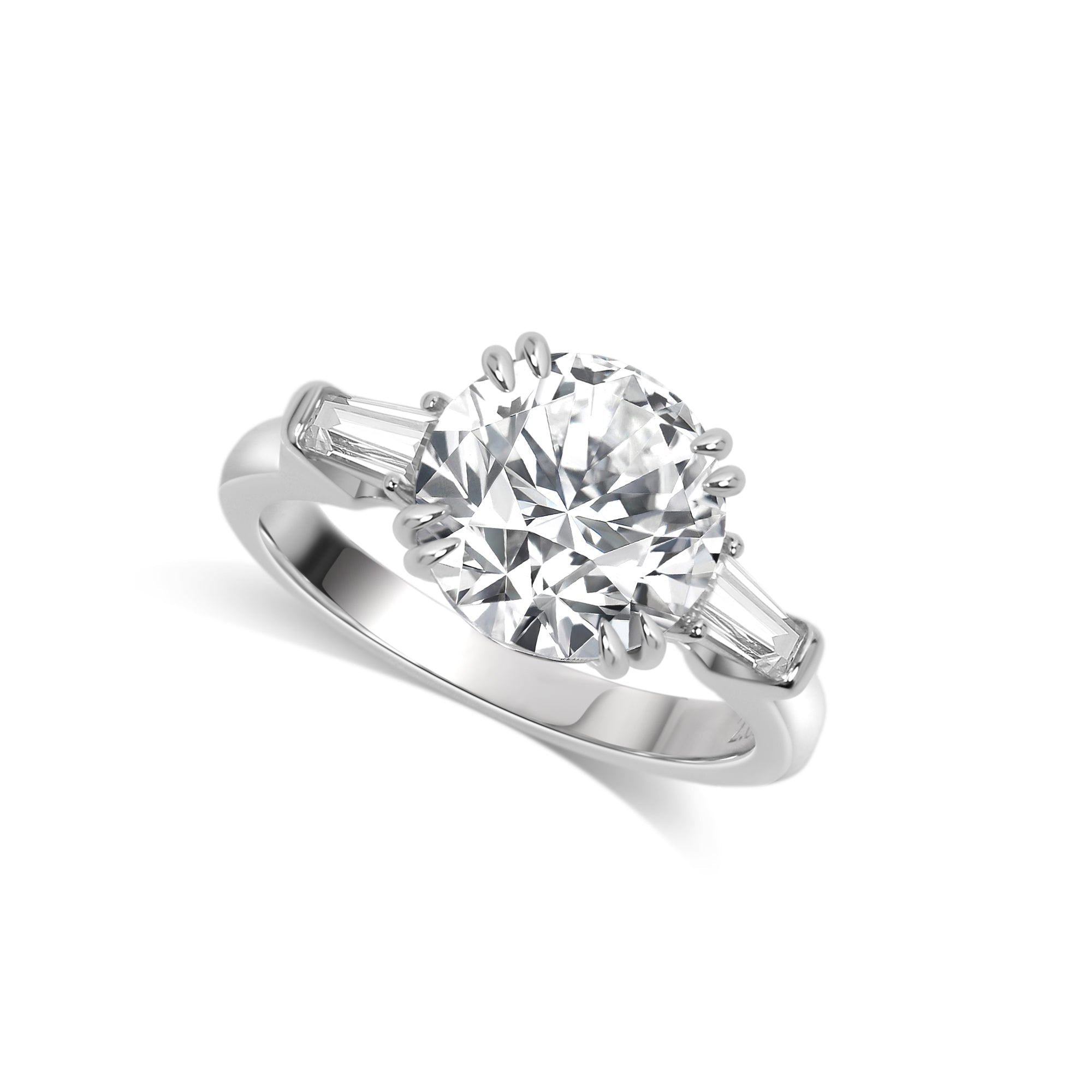 Round Diamond Engagement Ring - Winfrey H.