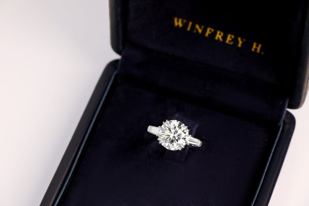 Round Diamond Engagement Ring - Winfrey H.
