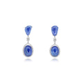 Royal Sapphire Earrings - Winfrey H.