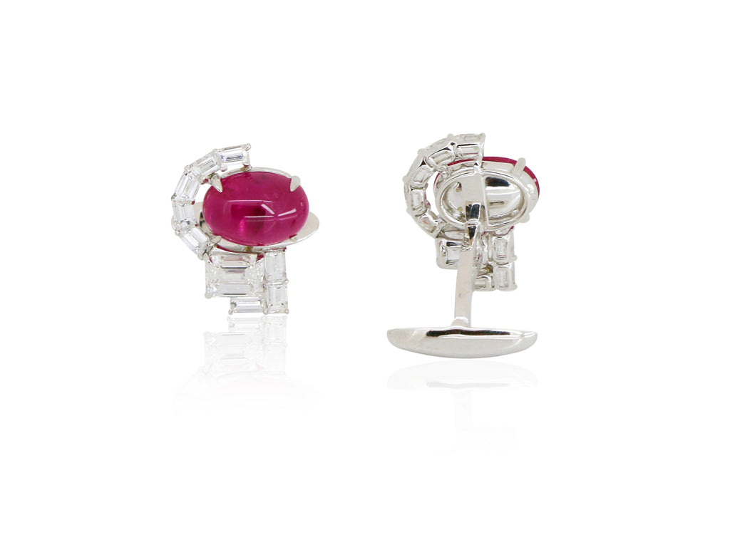 Ruby Cufflinks - Winfrey H.