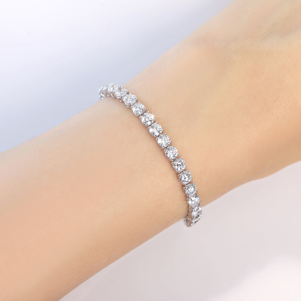 Tennis Diamond Bracelet - Winfrey H.