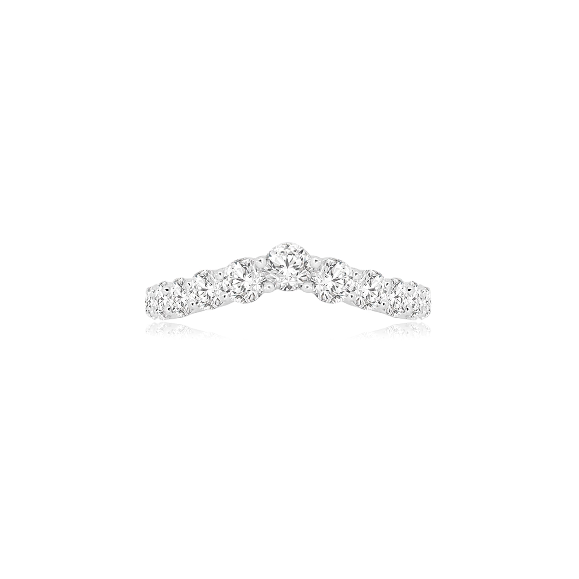 V - Shaped Diamond Band - Winfrey H.